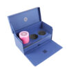 Blue Double-Layer Candle Gift Box with Foam Drawer Insert