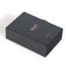 Custom Black Perfume Drawer Rigid Box with Foam Insert Tray