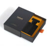 Custom Black Perfume Drawer Rigid Box with Foam Insert Tray