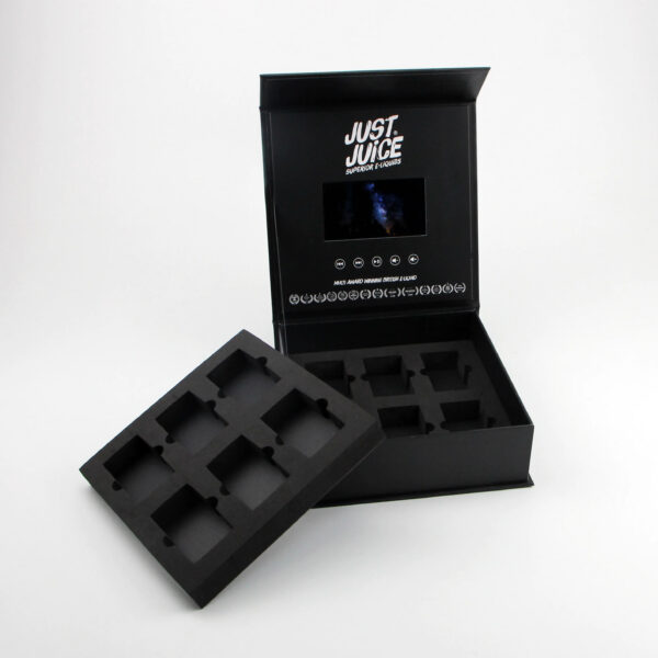 E-Liquid Rigid Box with Built-in Video Screen E-Liquid Rigid Box with Built-in Video Screen