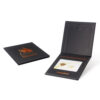 Foil Printed Rigid Restaurant Gift Card Presentation Folder
