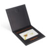 Foil Printed Rigid Restaurant Gift Card Presentation Folder