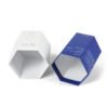 Hexagon Collagen Supplement Packaging Box with Lid Base