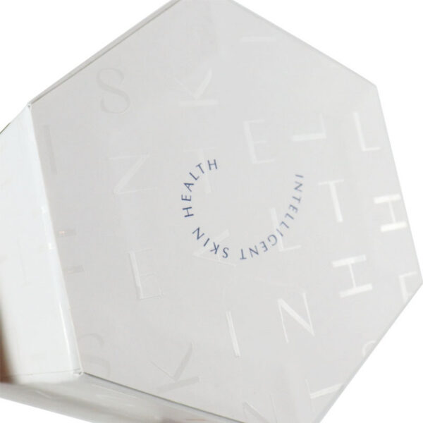 Hexagon Collagen Supplement Packaging Box with Lid Base