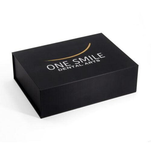 Logo Printed Rigid Dental Kit Box with Foam Insert & Bag