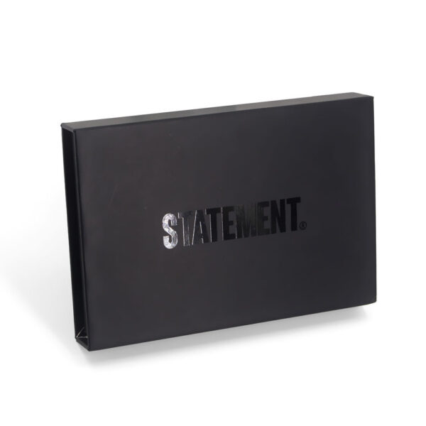 Luxury Black Magnetic Membership Card Box with Card Insert