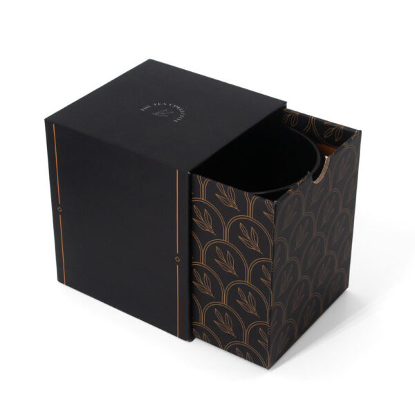 Luxury Rigid Drawer Candle Gift Box with Printed Sleeve