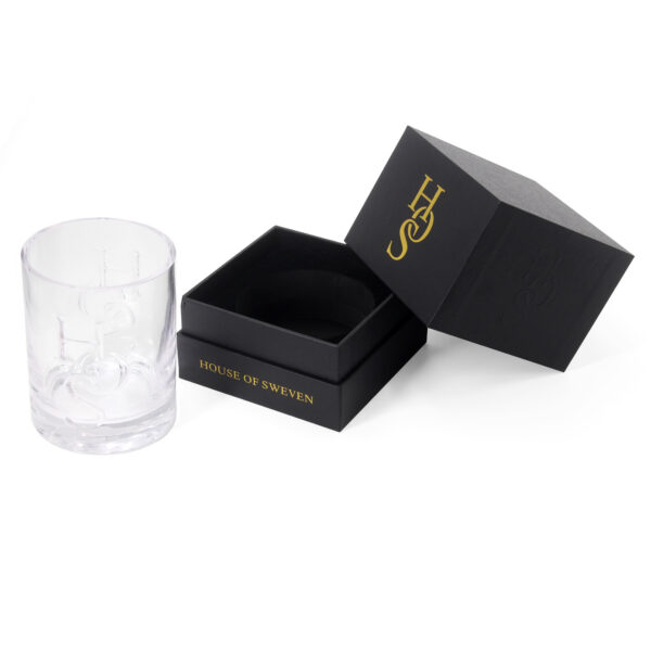 Premium Rigid Whiskey Tumbler Gift Box with Foam Insert