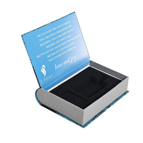 Printed Book-Style Fragrance Gift Box with EVA Foam Insert