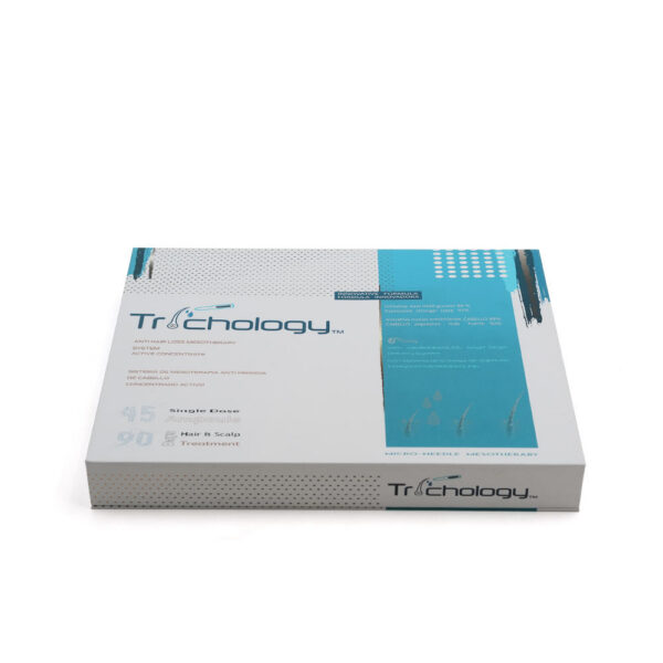 Printed Rigid Hair Serum Ampoule Box with Molded Insert