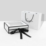 Customizable Foldable White Paper Gift Box