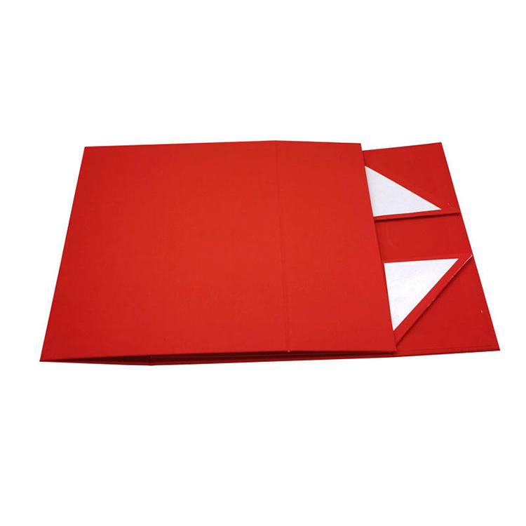 Folding book cosmetic gift box