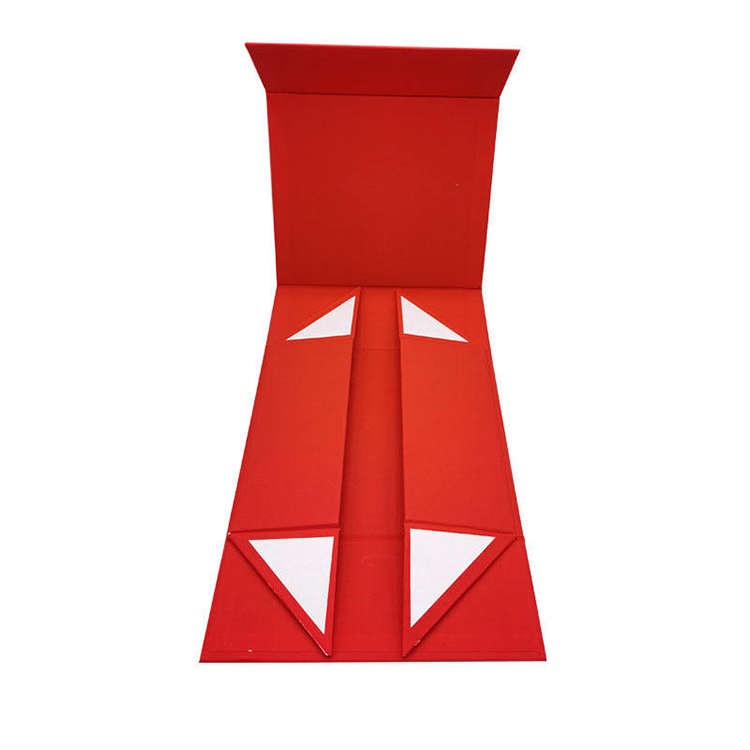 Folding book cosmetic gift box