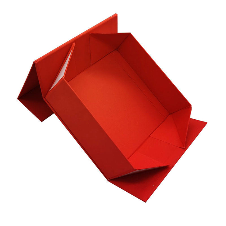 Folding book cosmetic gift box
